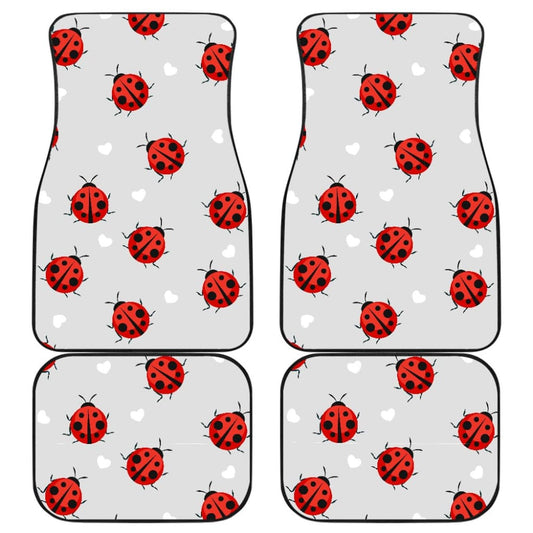 Funny Ladybug Print Amazing Car Floor Mats 211606 - YourCarButBetter