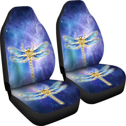 Galaxy Of Dragonfly Car Seat Covers 211802