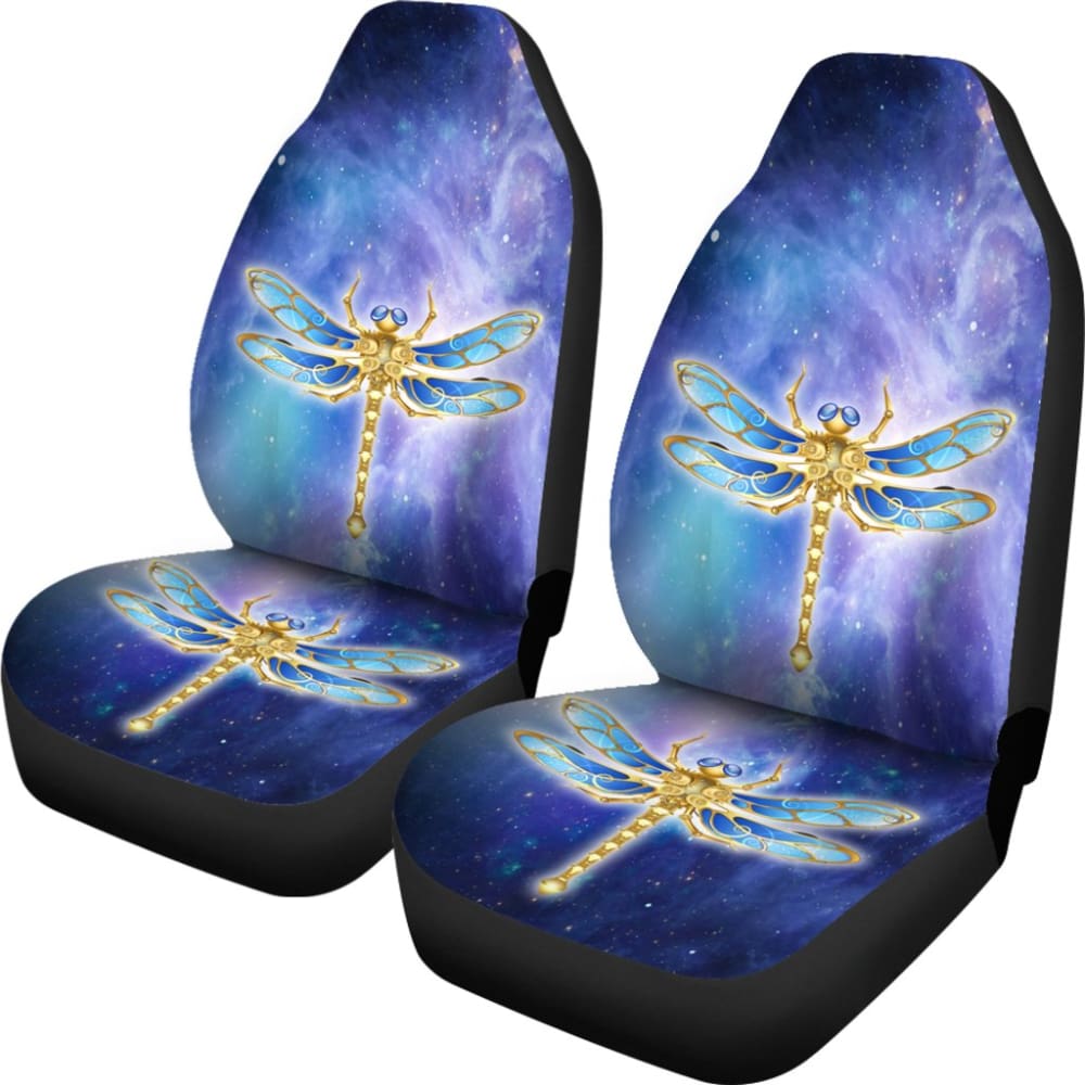 Galaxy Of Dragonfly Car Seat Covers 211802