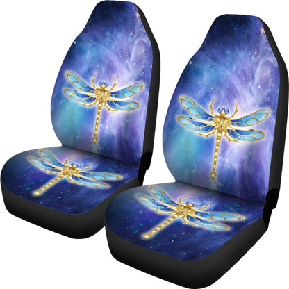 Galaxy Of Dragonfly Car Seat Covers 211802