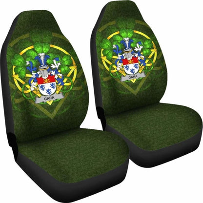 Gara Or O’Gara Ireland Car Seat Cover Celtic Shamrock (Set Of Two) 154230 - YourCarButBetter