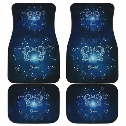 Gemini Zodiac Sign Car Floor Mats Amazing Gift 211902