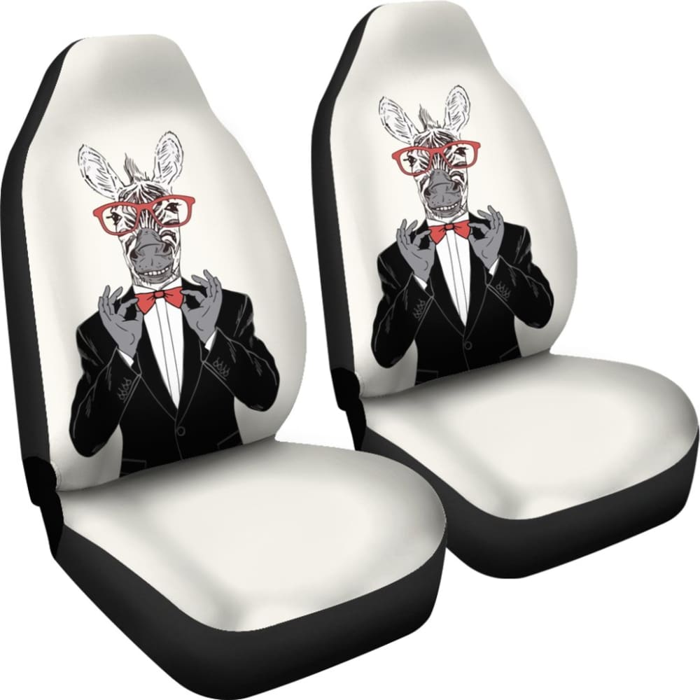 Gentle-zebra Ready For Party Car Seat Covers 212101 - YourCarButBetter