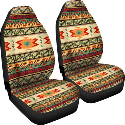 Geometric Pattern Design Native Car Seat Covers 093223 - YourCarButBetter
