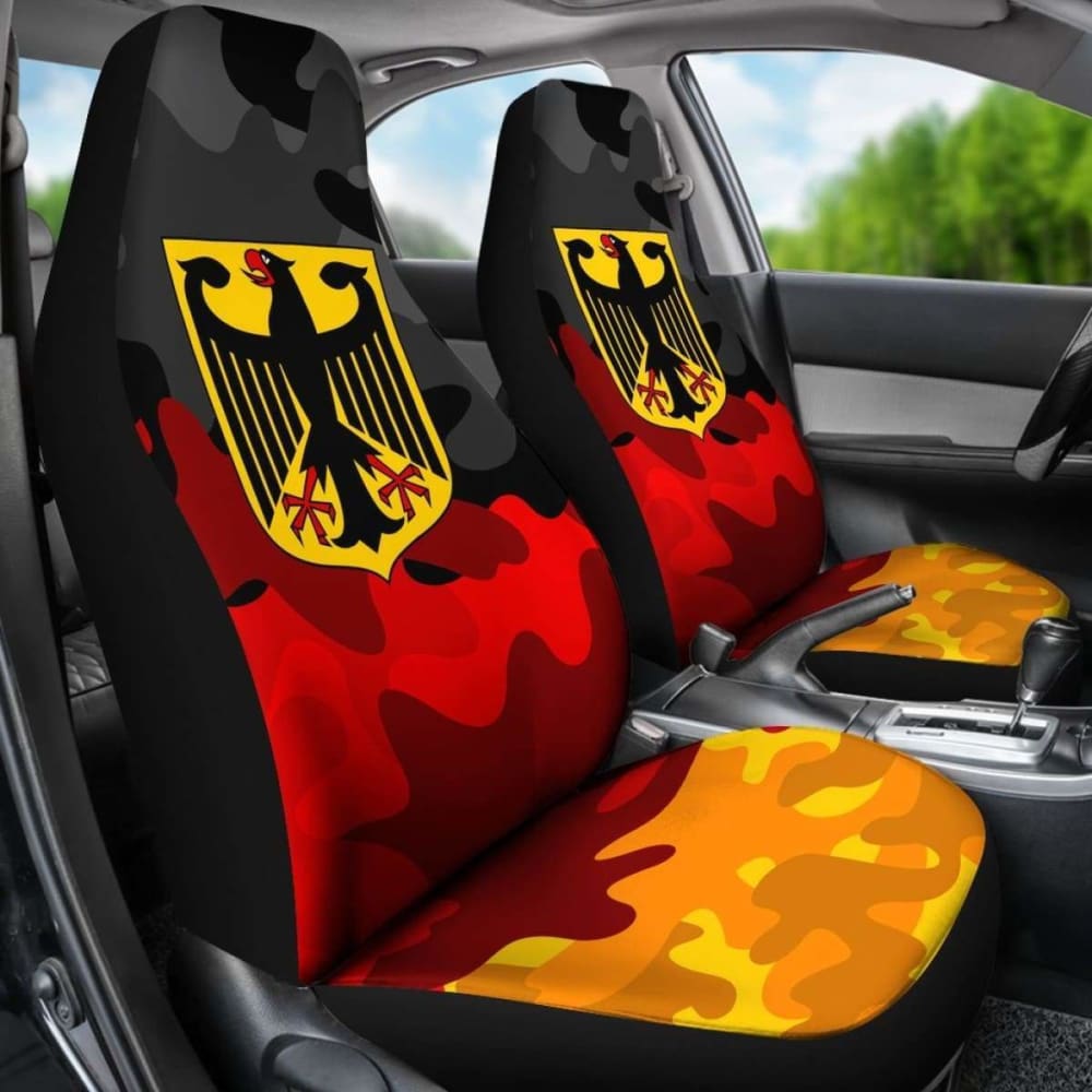 German Camo Car Seat Covers 112608