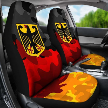 German Camo Car Seat Covers 112608