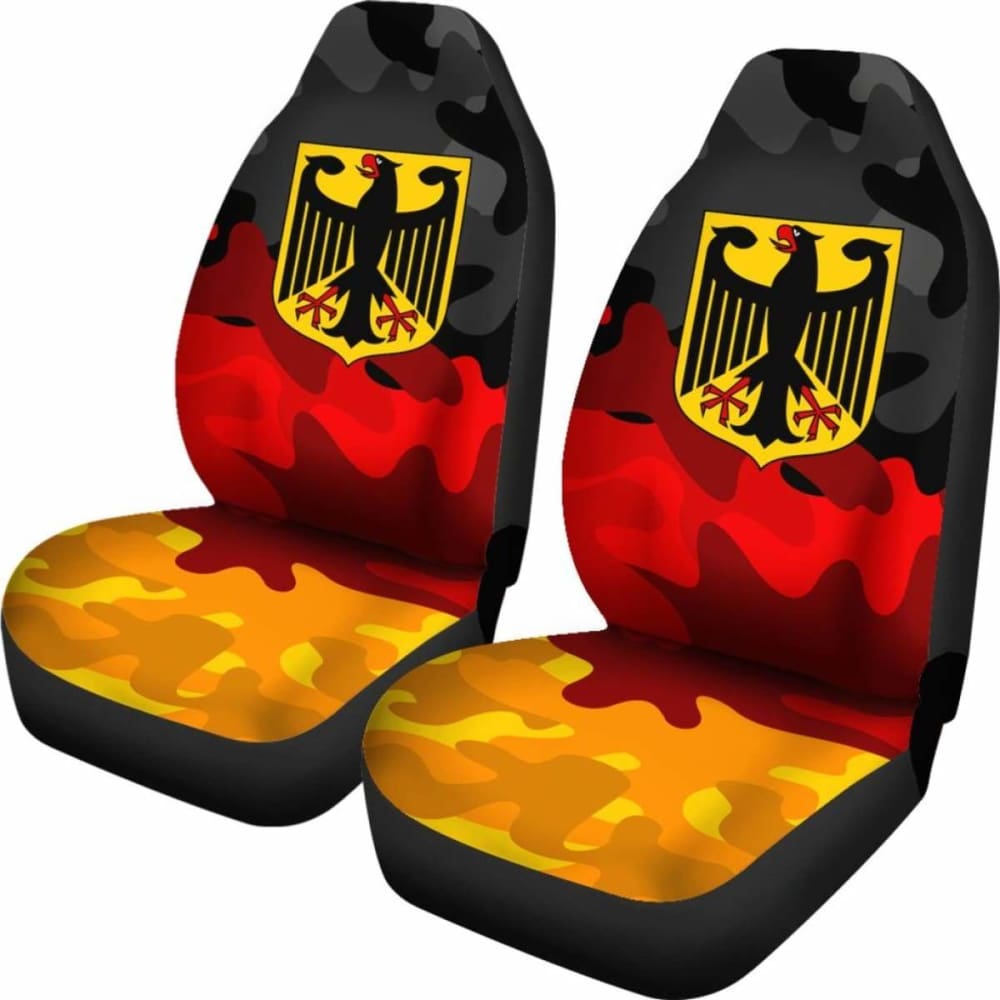German Camo Car Seat Covers 112608