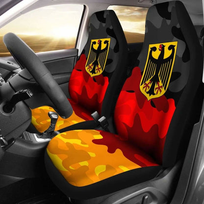 German Camo Car Seat Covers 112608