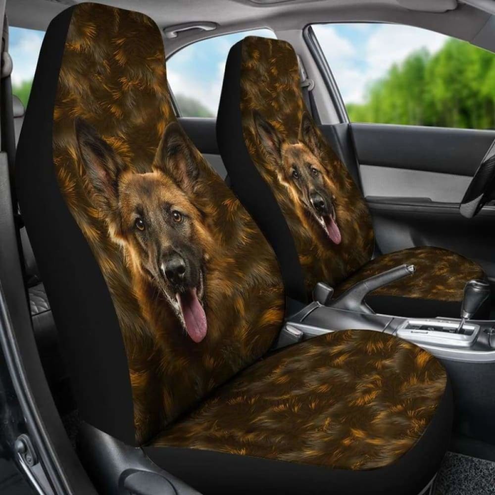 German Shepherd - Car Seat Covers 091706