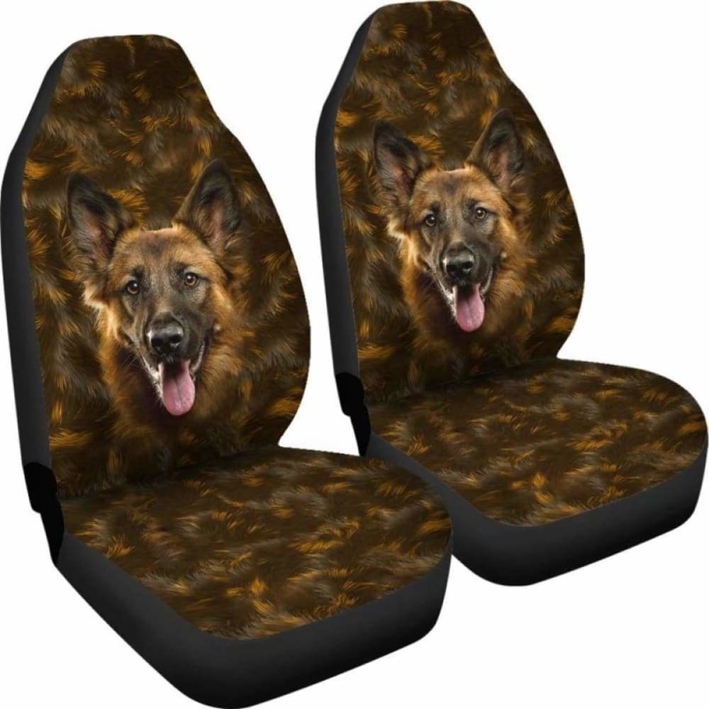German Shepherd - Car Seat Covers 091706