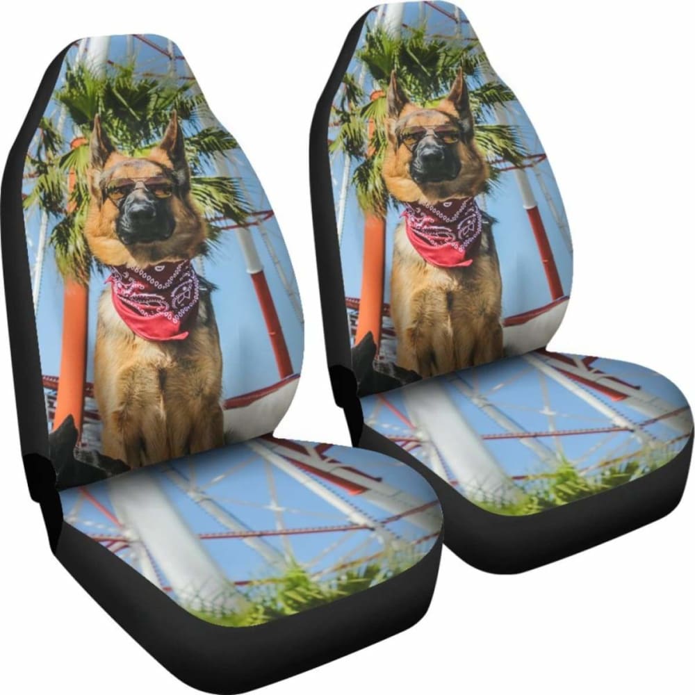 German Shepherd Car Seat Covers 091706