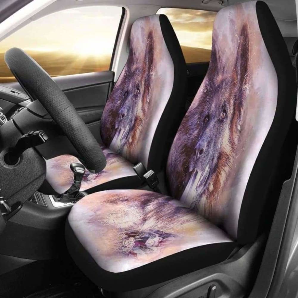 German Shepherd Car Seat Covers 091706