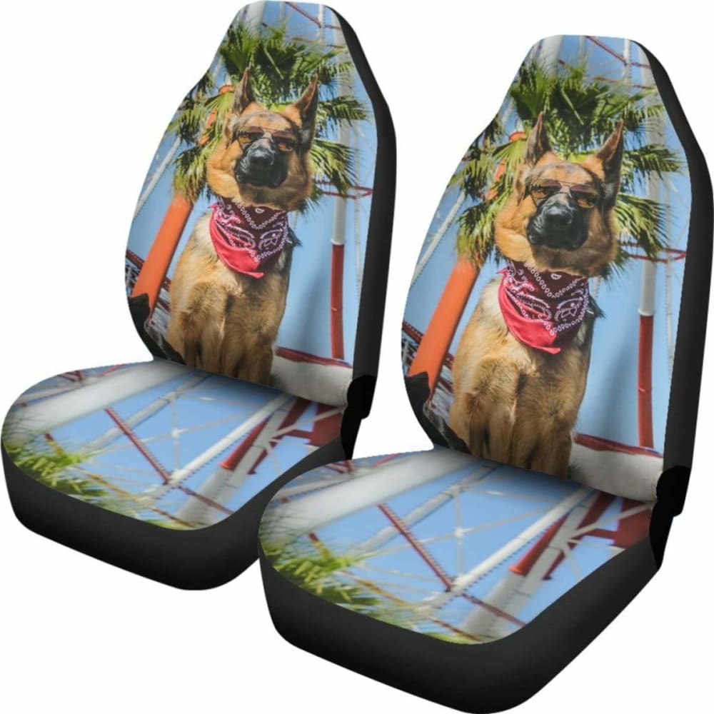 German Shepherd Car Seat Covers 091706