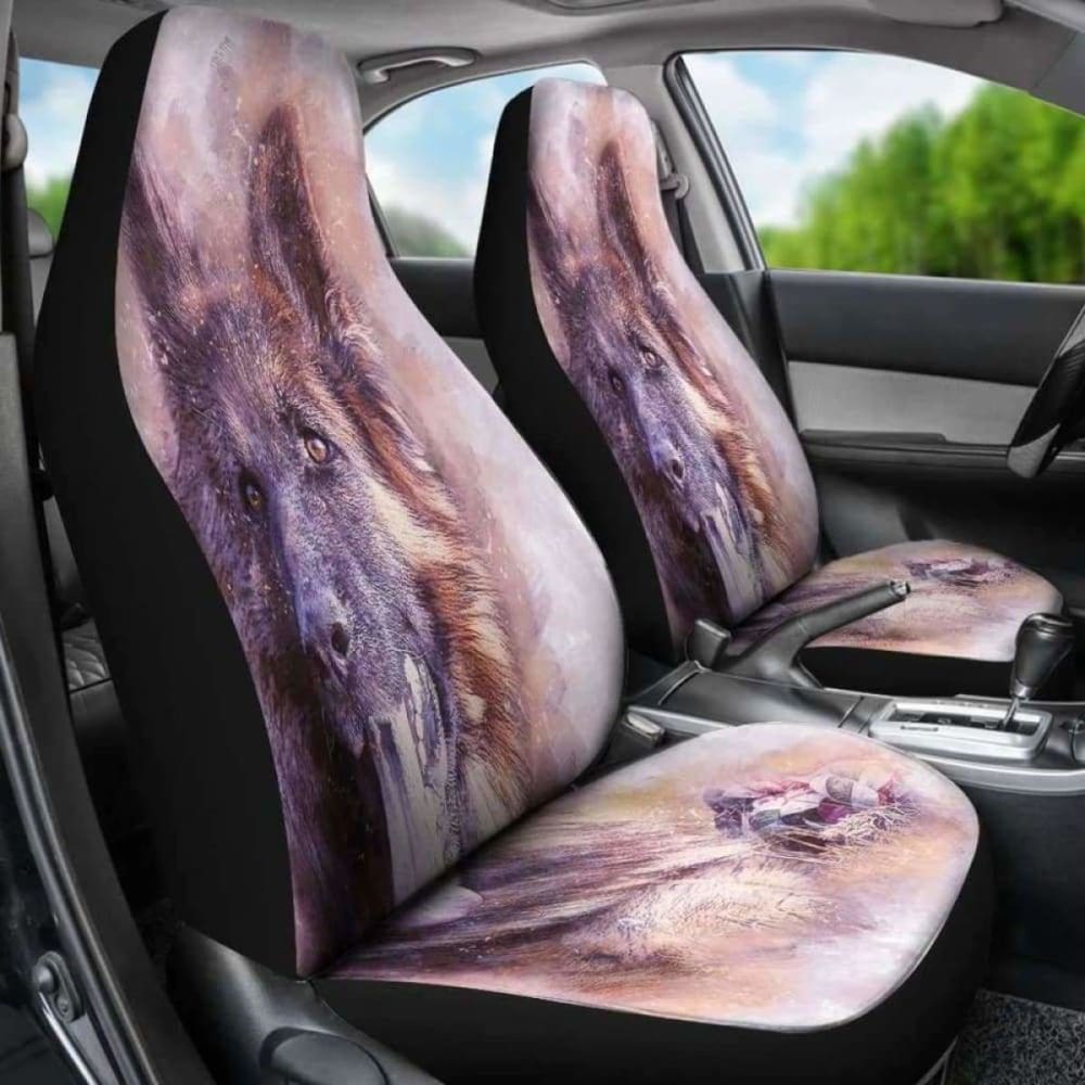 German Shepherd Car Seat Covers 091706