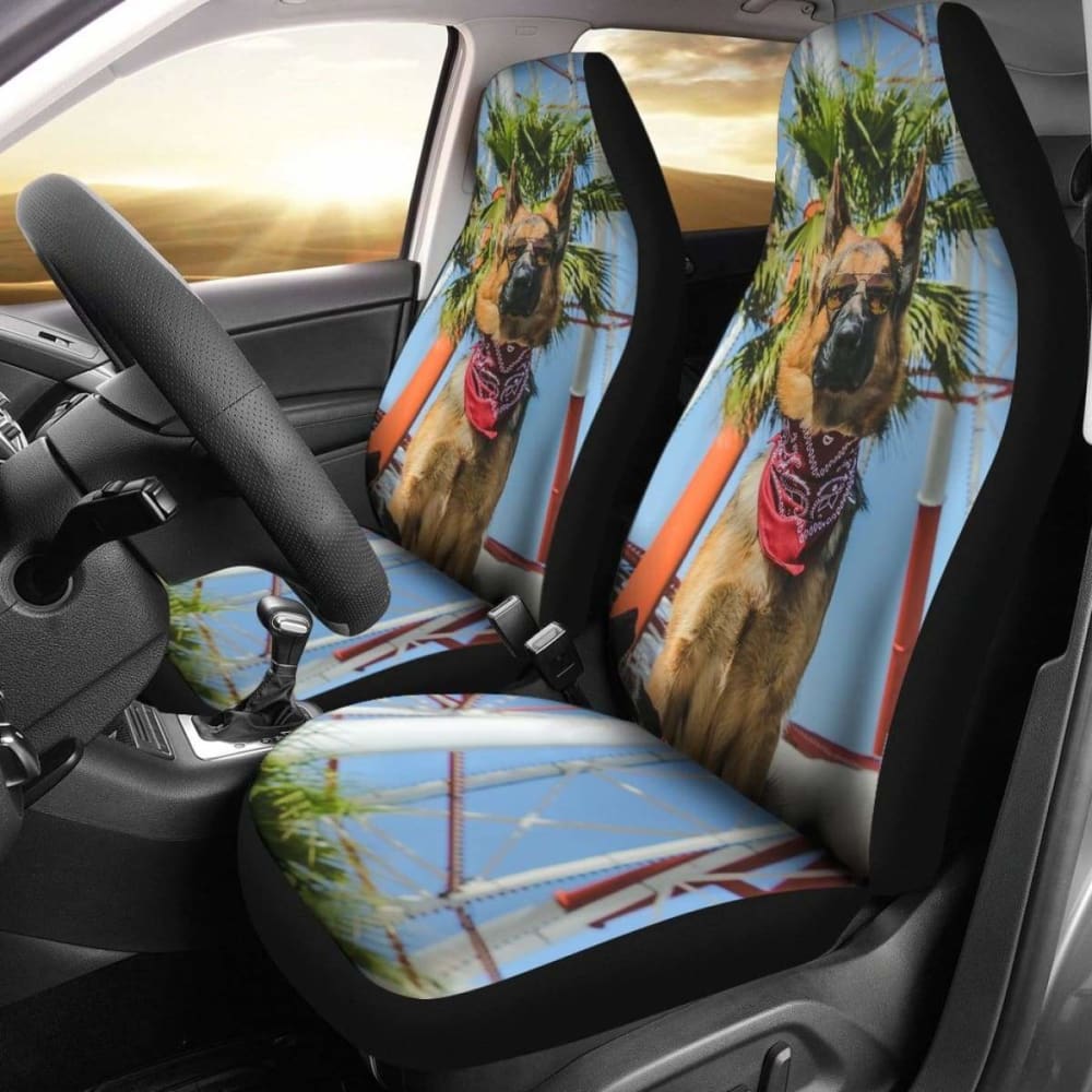 German Shepherd Car Seat Covers 091706