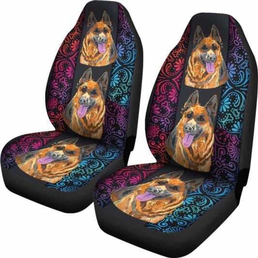 German Shepherd Car Seat Covers Amazing 091706