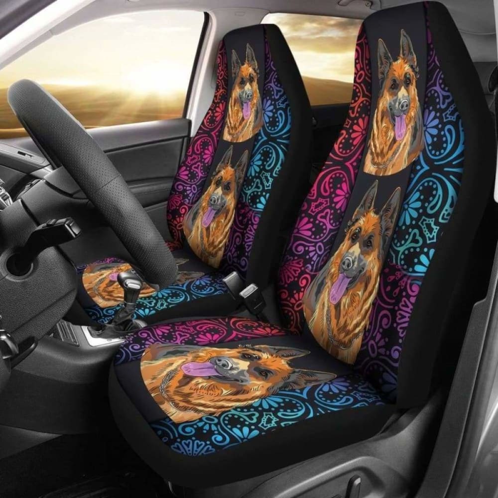 German Shepherd Car Seat Covers Amazing 091706