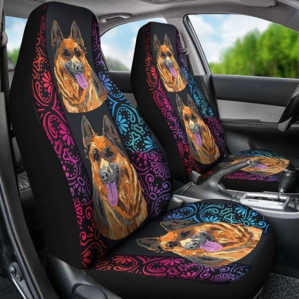 German Shepherd Car Seat Covers Amazing 091706
