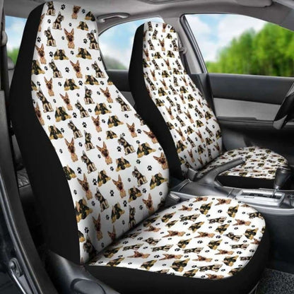 German Shepherd Car Seat Covers (Set of 2) 091706