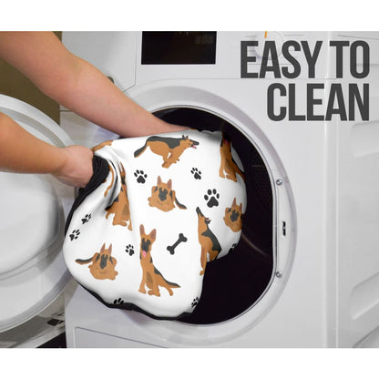 German Shepherd Print Car Seat Covers 210801 - YourCarButBetter