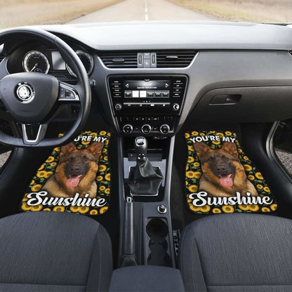 German Shepherds Dog You’re My Sunshine Car Floor Mats 211203