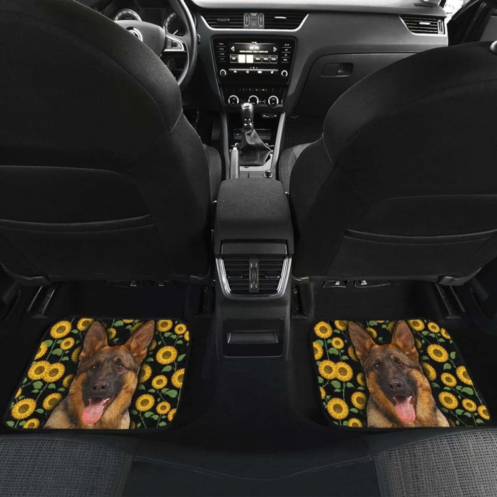 German Shepherds Dog You’re My Sunshine Car Floor Mats 211203