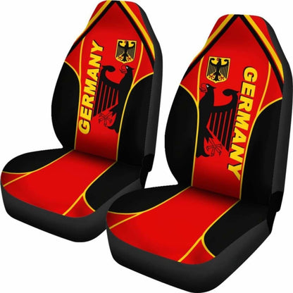 Germany Car Seat Covers - The Black Eagle - 110424 - YourCarButBetter
