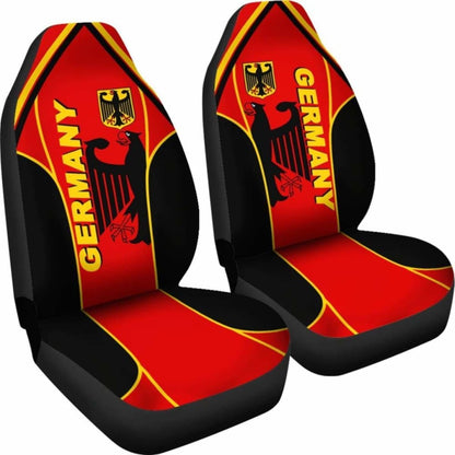 Germany Car Seat Covers - The Black Eagle - 110424 - YourCarButBetter