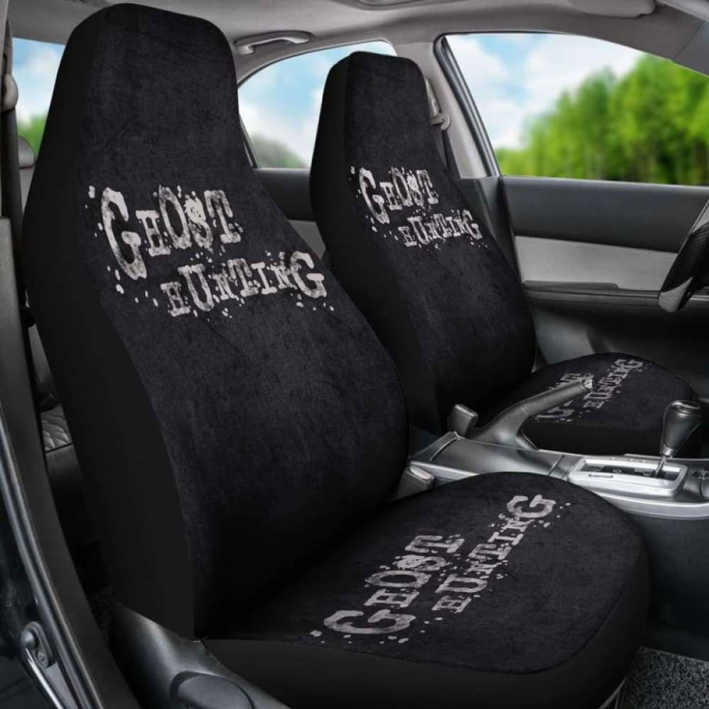 Ghost Hunting Car Seat Cover 094209 - YourCarButBetter