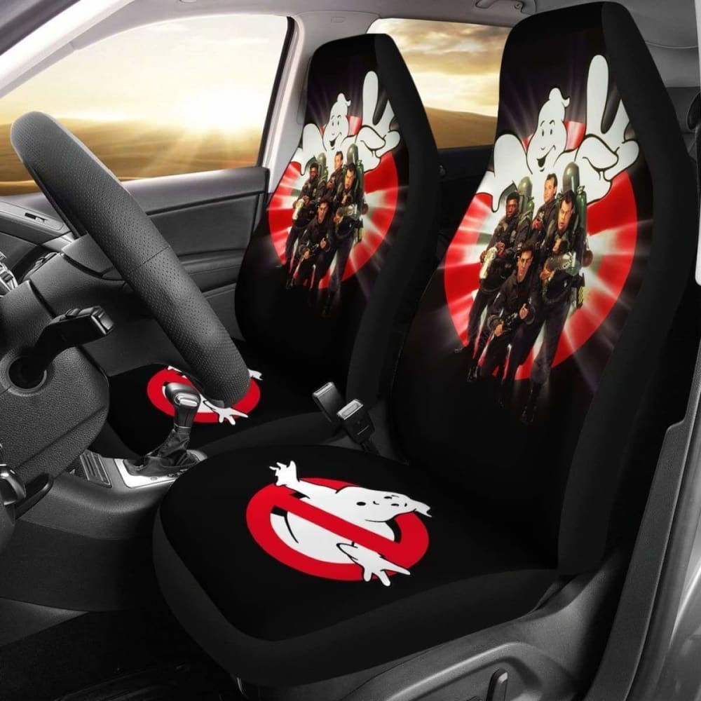 Ghostbuster 1984 Car Seat Covers 094209 - YourCarButBetter