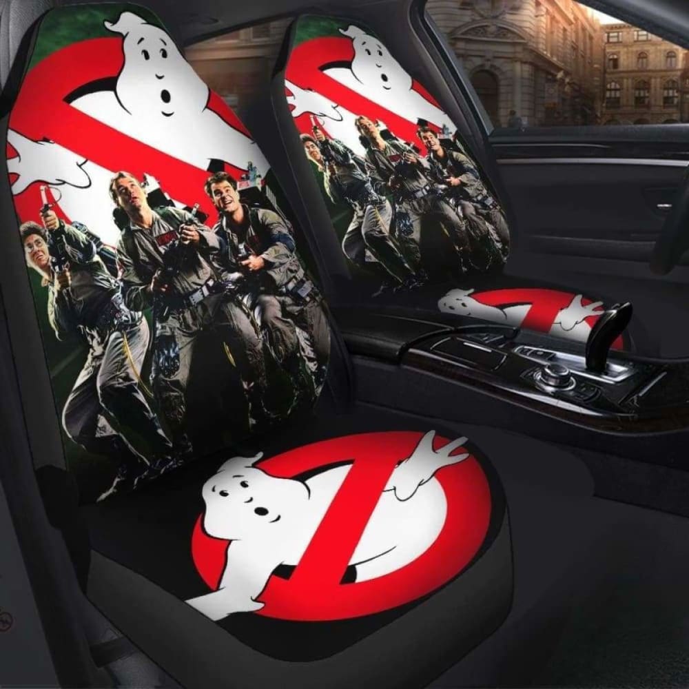 Ghostbuster 1984 Seat Cover 101719 094209 - YourCarButBetter