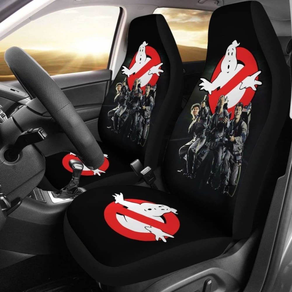 Ghostbuster Car Seat Cover Ghostbuster 094209 - YourCarButBetter