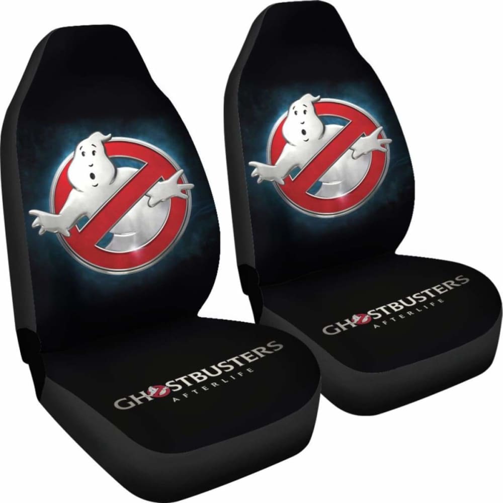 Ghostbusters Afterlife Logo Movie Seat Covers Amazing Best Gift Ideas 094209 - YourCarButBetter