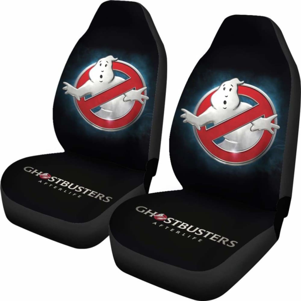 Ghostbusters Afterlife Logo Movie Seat Covers Amazing Best Gift Ideas 094209 - YourCarButBetter