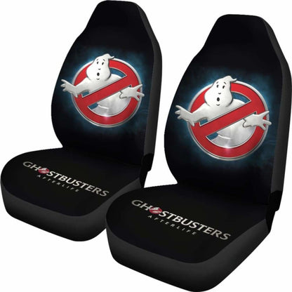 Ghostbusters Afterlife Logo Movie Seat Covers Amazing Best Gift Ideas 094209 - YourCarButBetter