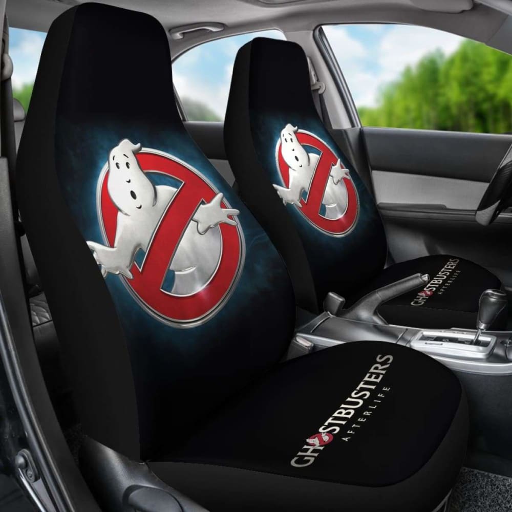 Ghostbusters Afterlife Logo Movie Seat Covers Amazing Best Gift Ideas 094209 - YourCarButBetter