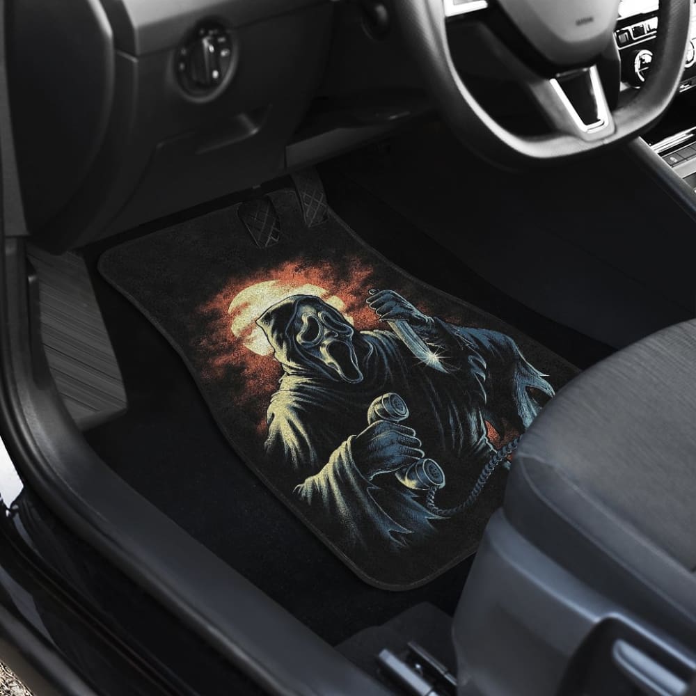 Ghostface Nightmare Car Floor Mats 211501 - YourCarButBetter