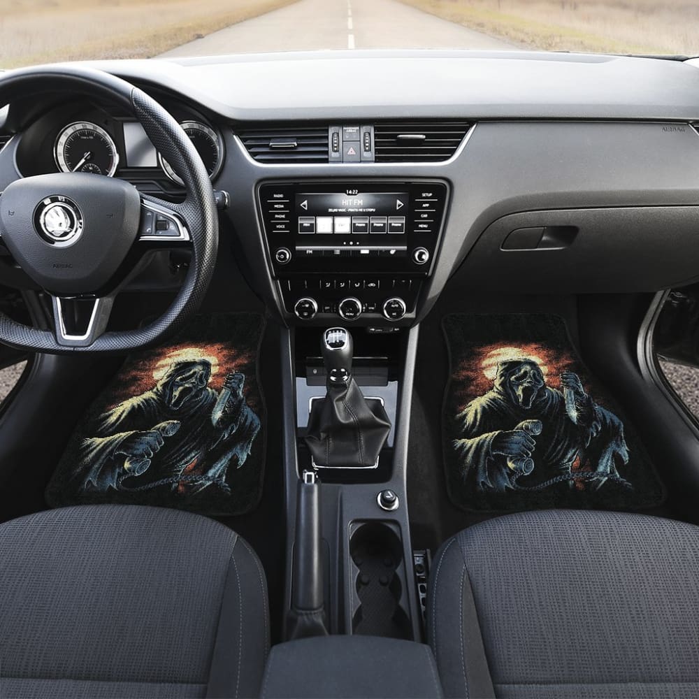 Ghostface Nightmare Car Floor Mats 211501 - YourCarButBetter