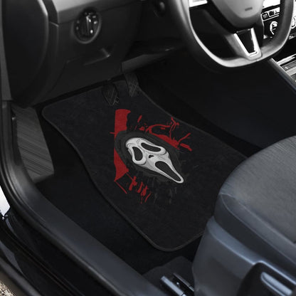 Ghostface Scream Car Floor Mats 211501 - YourCarButBetter