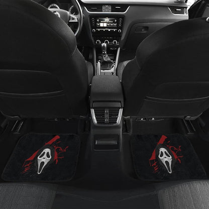 Ghostface Scream Car Floor Mats 211501 - YourCarButBetter