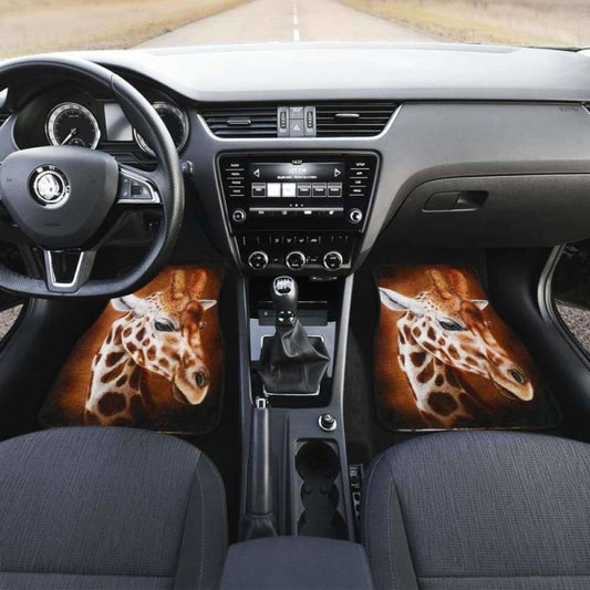Giraffe Car Floor Mats 1 102802 - YourCarButBetter