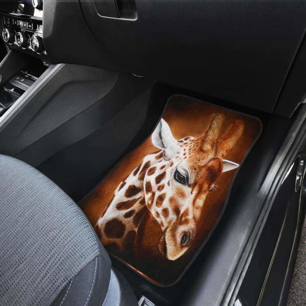 Giraffe Car Floor Mats 1 102802 - YourCarButBetter