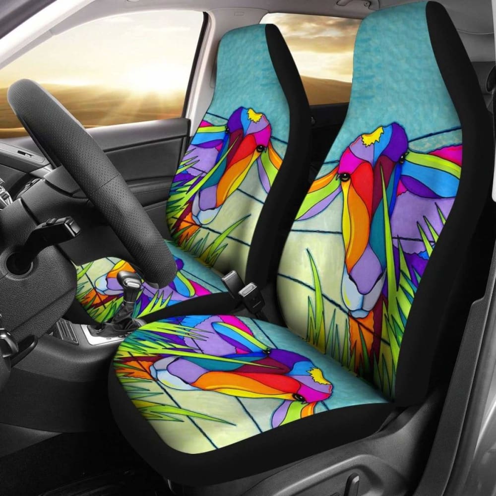 Goat 06 - Car Seat Covers 153908 - YourCarButBetter