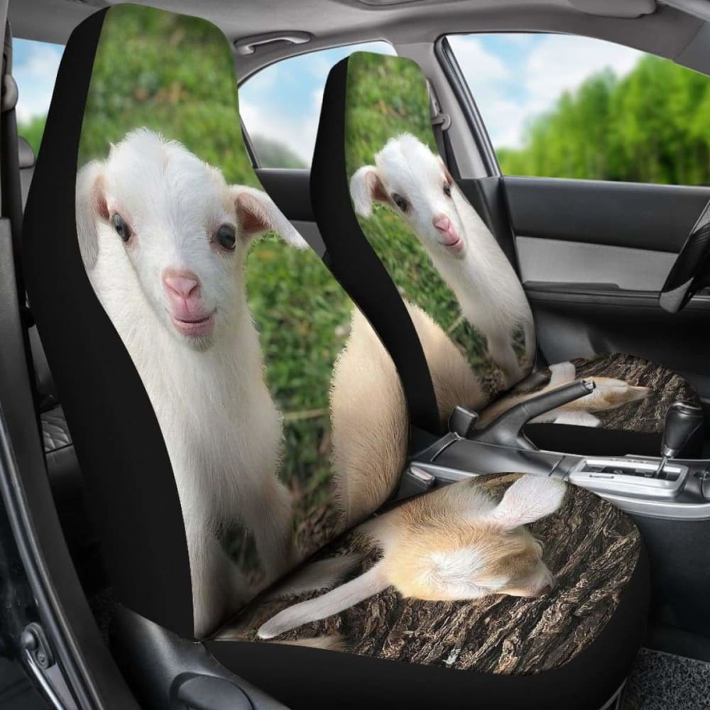 Goat 14 - Car Seat Covers 153908 - YourCarButBetter