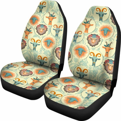 Goat 2 - Car Seat Covers 153908 - YourCarButBetter