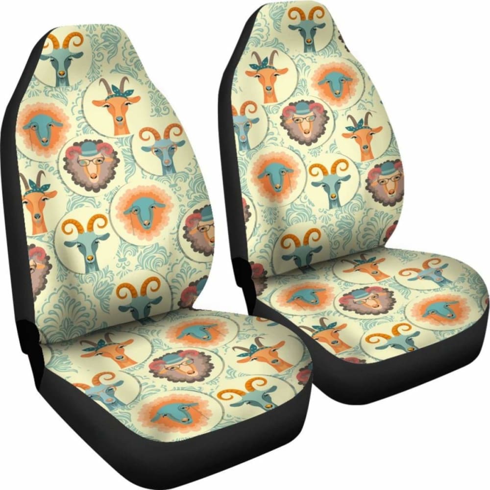 Goat 2 - Car Seat Covers 153908 - YourCarButBetter