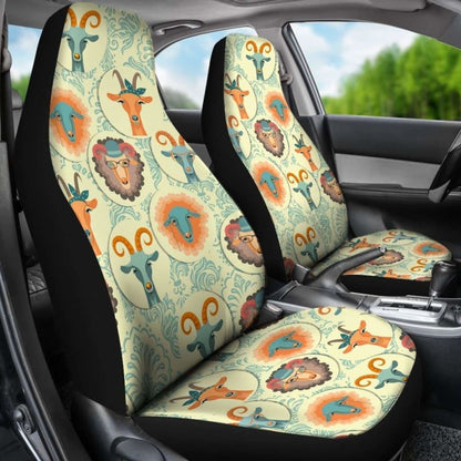 Goat 2 - Car Seat Covers 153908 - YourCarButBetter