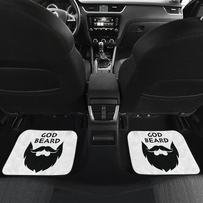God Beard and Have Fun Car Floor Mats 210305 - YourCarButBetter
