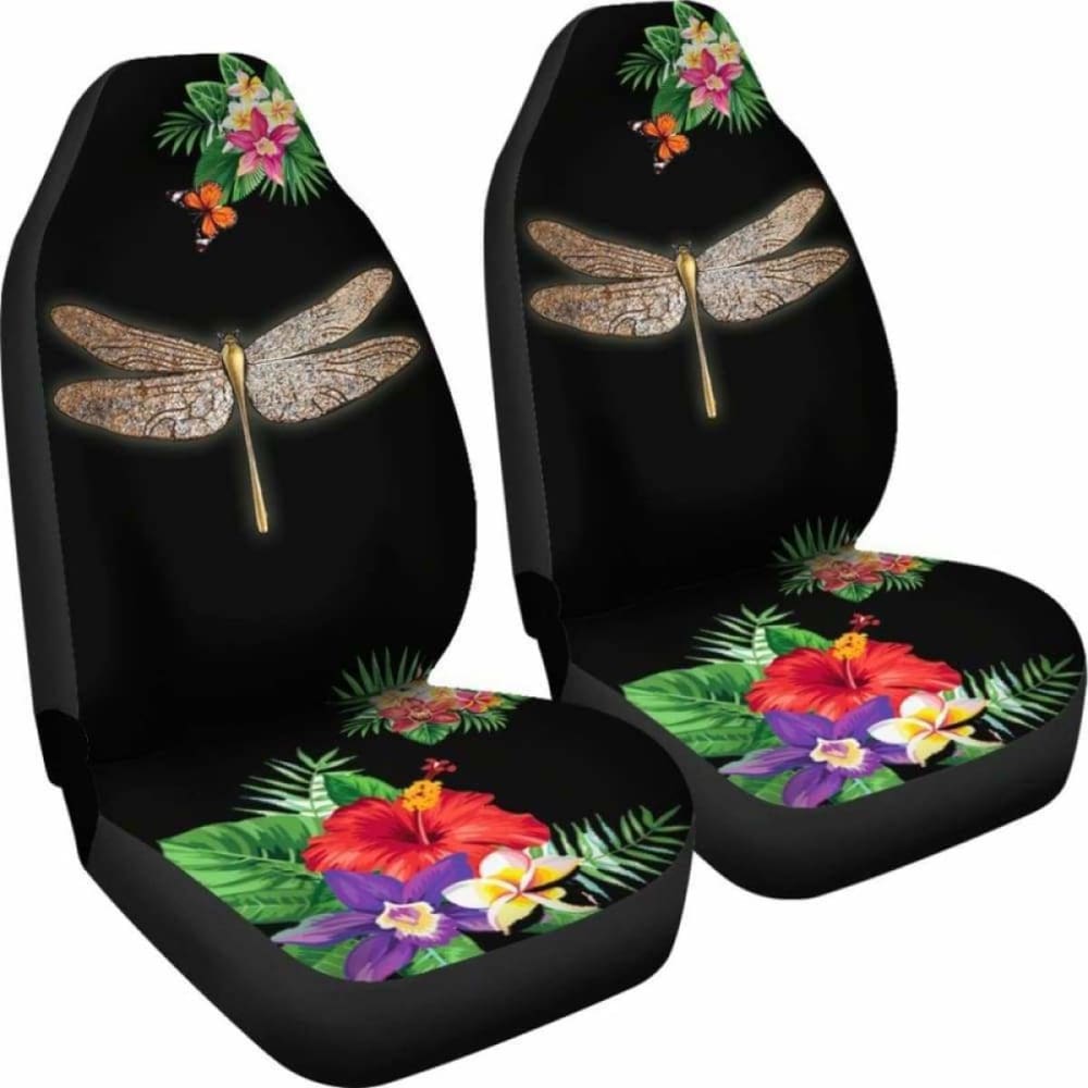 Gold Dragonfly Hawaii Car Seat Cover 135711