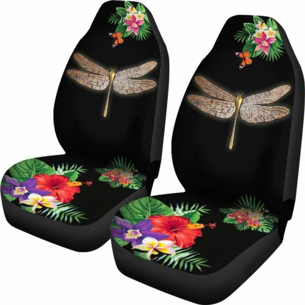 Gold Dragonfly Hawaii Car Seat Cover 135711